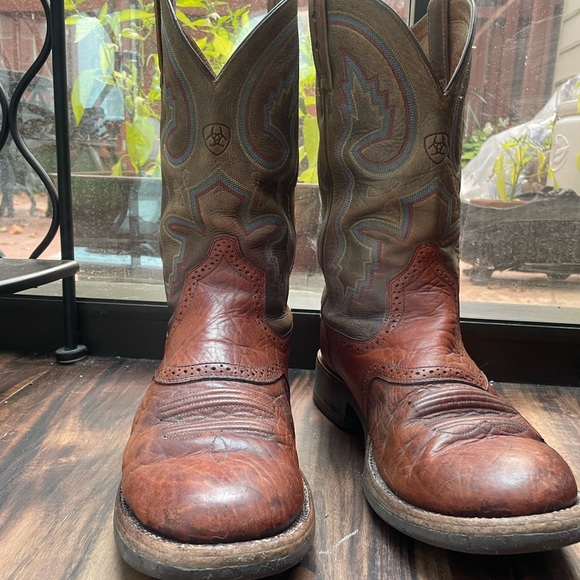 Quantum Crepe Ariat Men's Cowboy Western Boots Size 11EE - Picture 2 of 13